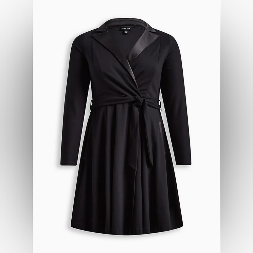 NWT TORRID MINI TUXEDO DRESS